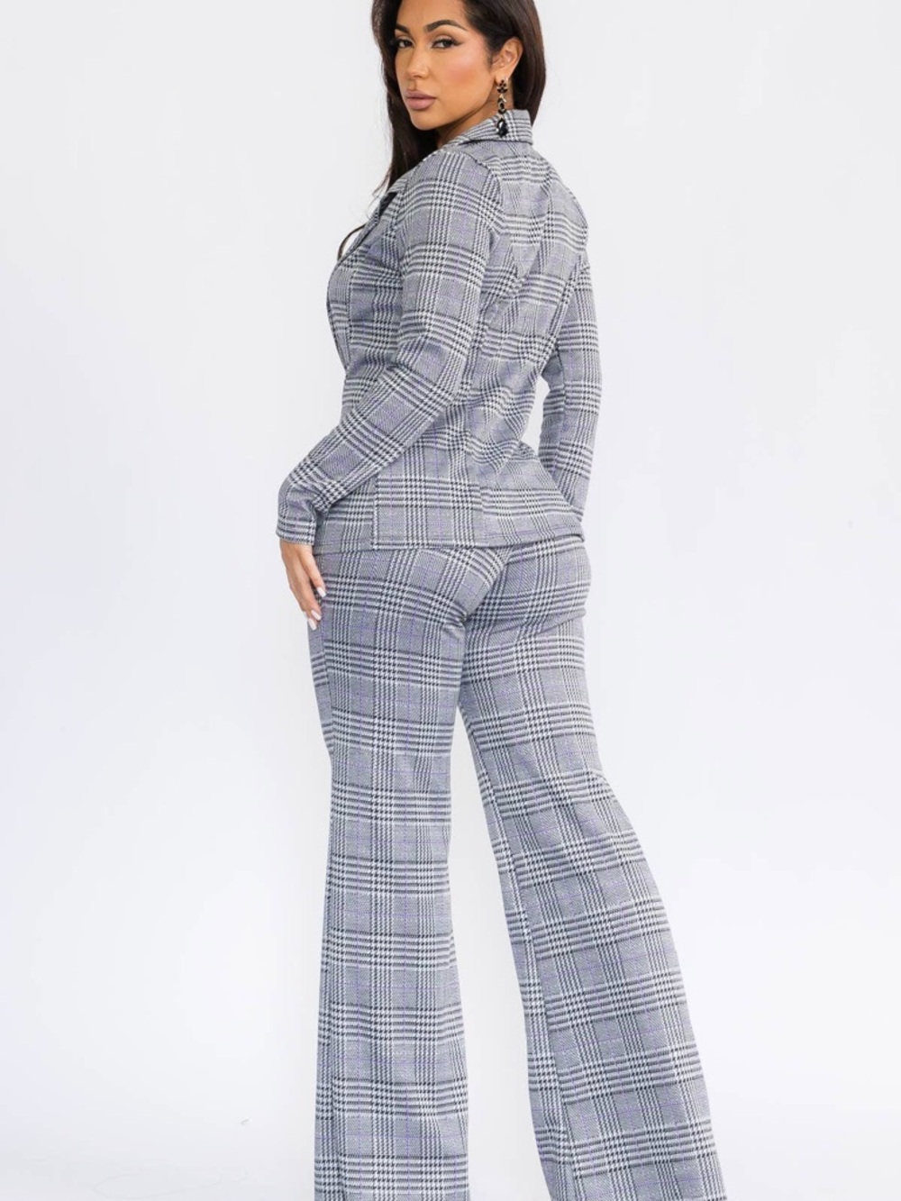 2 piece pants and blazer set